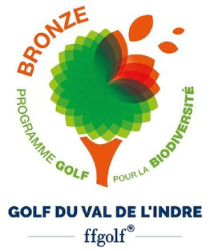 Le Golf du Val de l'Indre - Médaille de Bronze du programme Golf pour la biodiversité - ffgolf