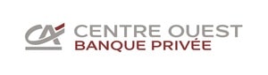 Logo de Crédit Agricole Centre Ouest - Partenaire du Golf Val de l'Indre.