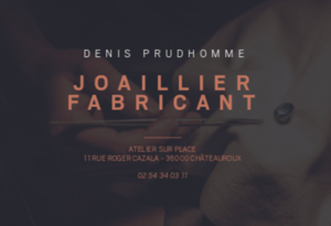 Logo de Denis Prudhomme, Joailler Fabricant - Partenaire du Golf Val de l'Indre.