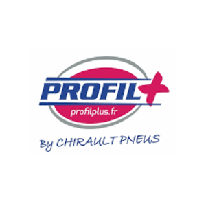 Logo de Profil plus par Chirault Pneus - Partenaire du Golf Val de l'Indre.