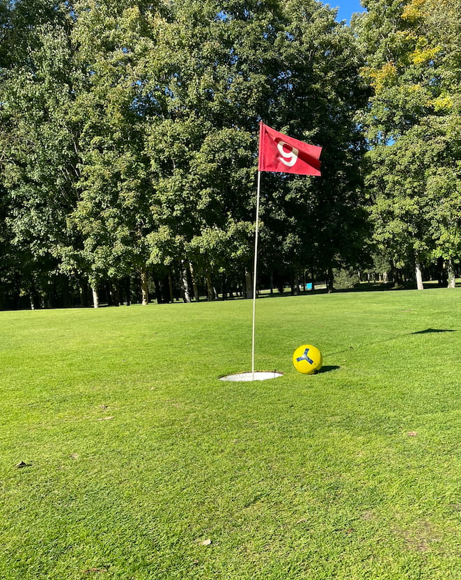 9 trous Foot-Golf au golf du Val de l'Indre, à Villedieu-sur-Indre.